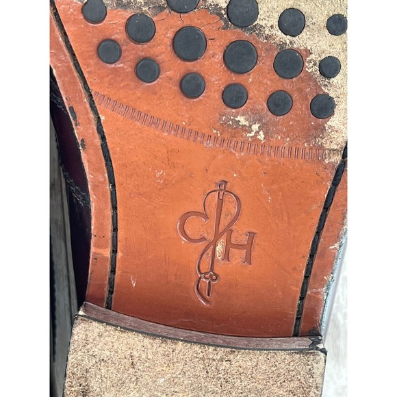 Cole Haan Air Monroe Loafer Mens 9.5 M Burgundy Leather Tassel Dress Shoe C09889 - Picture 10 of 10